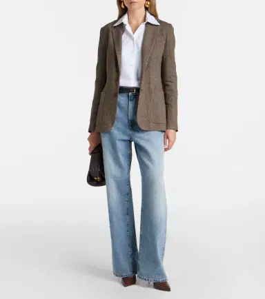 Ralph Lauren Collection Hailey wool, silk, and cashmere blazer | Thumbnail 4 Ralph Lauren Collection Hailey wool, silk, and cashmere blazer | Thumbnail 4