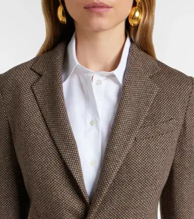 Ralph Lauren Collection Hailey wool, silk, and cashmere blazer | Thumbnail 5 Ralph Lauren Collection Hailey wool, silk, and cashmere blazer | Thumbnail 5