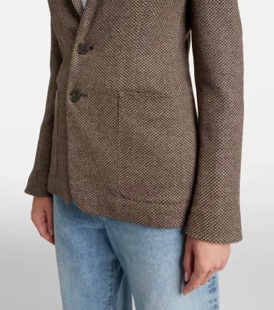 Ralph Lauren Collection Hailey wool, silk, and cashmere blazer | Thumbnail 7 Ralph Lauren Collection Hailey wool, silk, and cashmere blazer | Thumbnail 7
