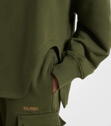 The Attico Oversized cotton jersey sweatshirt | Thumbnail 2 The Attico Oversized cotton jersey sweatshirt | Thumbnail 2