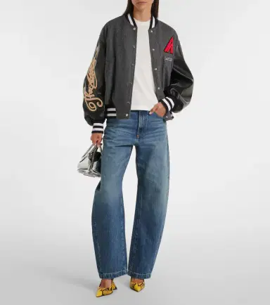The Attico Mid-rise barrel-leg jeans | Thumbnail 7 The Attico Mid-rise barrel-leg jeans | Thumbnail 7