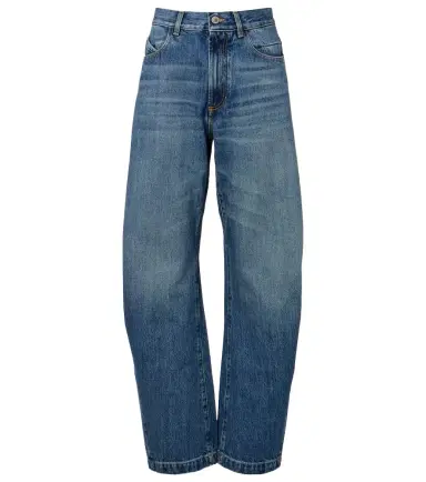 The Attico Mid-rise barrel-leg jeans | Thumbnail 1 The Attico Mid-rise barrel-leg jeans | Thumbnail 1