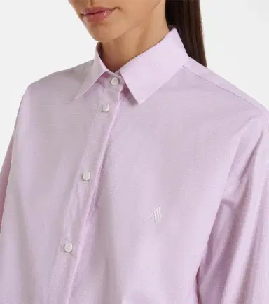 The Attico Diana oversized checked cotton shirt | Thumbnail 5 The Attico Diana oversized checked cotton shirt | Thumbnail 5