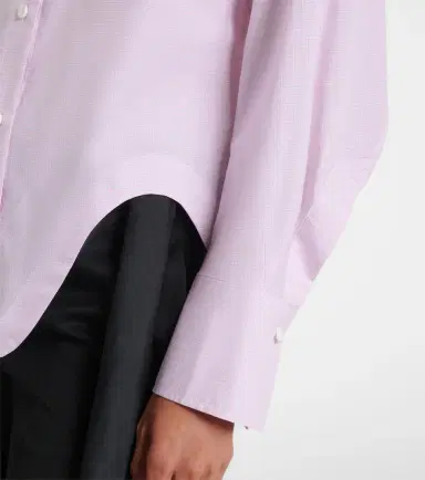 The Attico Diana oversized checked cotton shirt | Thumbnail 7 The Attico Diana oversized checked cotton shirt | Thumbnail 7