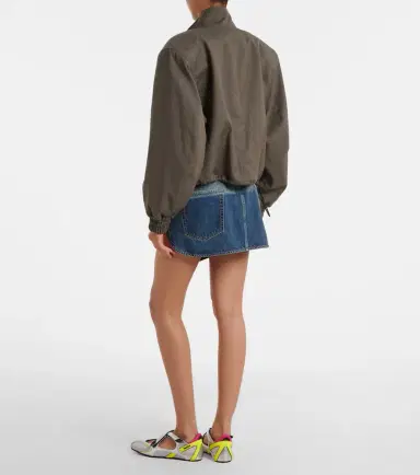 The Attico Denim miniskirt | Thumbnail 2 The Attico Denim miniskirt | Thumbnail 2