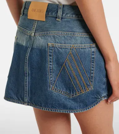 The Attico Denim miniskirt | Thumbnail 3 The Attico Denim miniskirt | Thumbnail 3