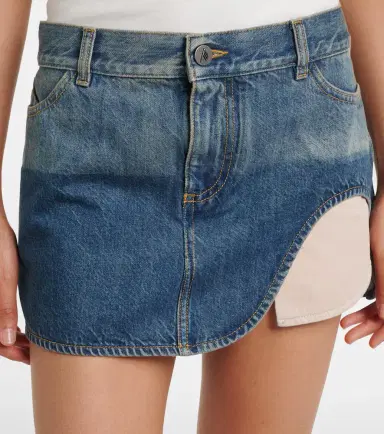 The Attico Denim miniskirt | Thumbnail 5 The Attico Denim miniskirt | Thumbnail 5