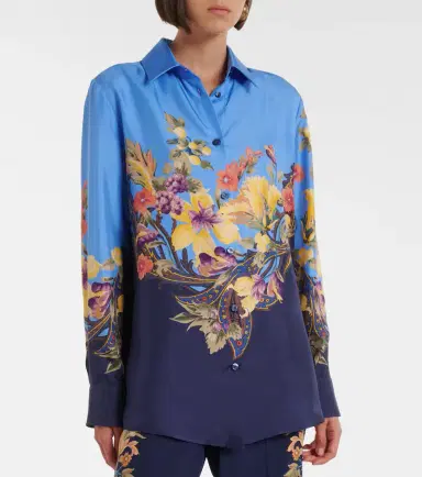Etro Floral silk shirt | Thumbnail 3 Etro Floral silk shirt | Thumbnail 3