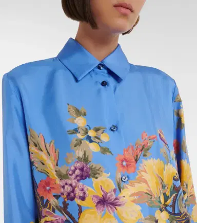 Etro Floral silk shirt | Thumbnail 4 Etro Floral silk shirt | Thumbnail 4