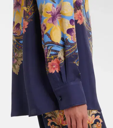 Etro Floral silk shirt | Thumbnail 5 Etro Floral silk shirt | Thumbnail 5