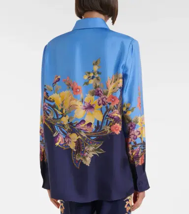 Etro Floral silk shirt | Thumbnail 7 Etro Floral silk shirt | Thumbnail 7