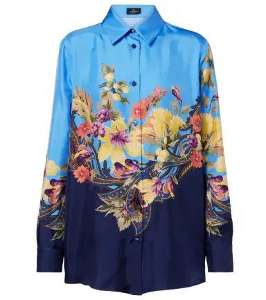 Etro Floral silk shirt | Thumbnail 1 Etro Floral silk shirt | Thumbnail 1