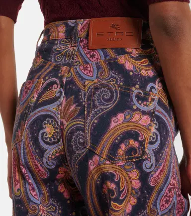 Etro Paisley cotton-blend flared pants | Thumbnail 5 Etro Paisley cotton-blend flared pants | Thumbnail 5