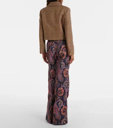 Etro Paisley cotton-blend flared pants | Thumbnail 7 Etro Paisley cotton-blend flared pants | Thumbnail 7