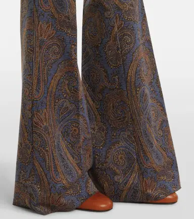 Etro Paisley flared pants | Thumbnail 5 Etro Paisley flared pants | Thumbnail 5