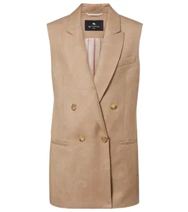 Etro Wool jacquard vest | Thumbnail 1 Etro Wool jacquard vest | Thumbnail 1