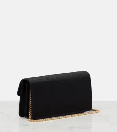 Valentino Garavani VLogo Mini moire clutch | Thumbnail 2 Valentino Garavani VLogo Mini moire clutch | Thumbnail 2