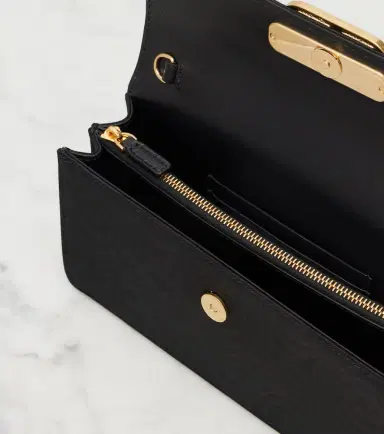 Valentino Garavani VLogo Mini moire clutch | Thumbnail 4 Valentino Garavani VLogo Mini moire clutch | Thumbnail 4