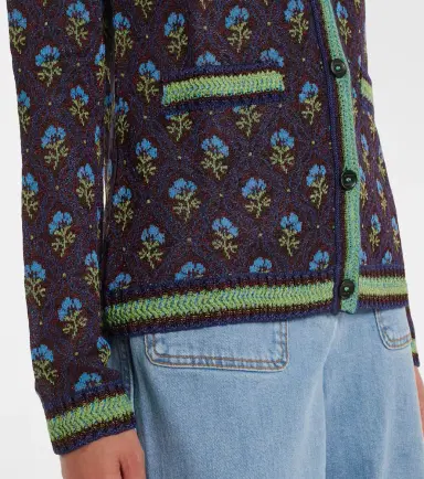 Etro Floral jacquard cardigan | Thumbnail 5 Etro Floral jacquard cardigan | Thumbnail 5