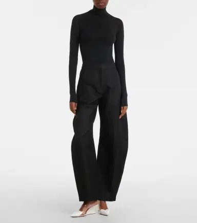 Alaia Alaïa Le Coeur patent leather wedge mules | Thumbnail 6 Alaia Alaïa Le Coeur patent leather wedge mules | Thumbnail 6