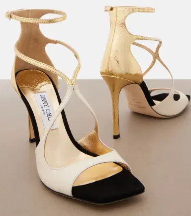 Jimmy Choo Azia leather sandals | Thumbnail 3 Jimmy Choo Azia leather sandals | Thumbnail 3