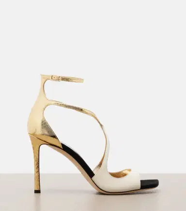 Jimmy Choo Azia leather sandals | Thumbnail 4 Jimmy Choo Azia leather sandals | Thumbnail 4