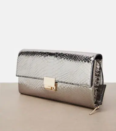 Tom Ford Jean snake-effect metallic leather clutch | Thumbnail 4 Tom Ford Jean snake-effect metallic leather clutch | Thumbnail 4