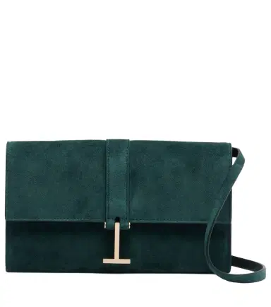Tom Ford Kara Mini suede crossbody bag | Thumbnail 1 Tom Ford Kara Mini suede crossbody bag | Thumbnail 1