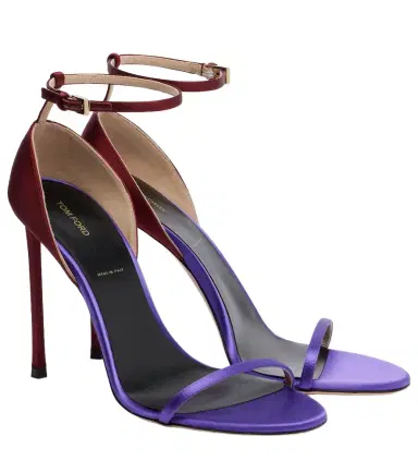 Tom Ford Vertigo satin sandals | Thumbnail 1 Tom Ford Vertigo satin sandals | Thumbnail 1