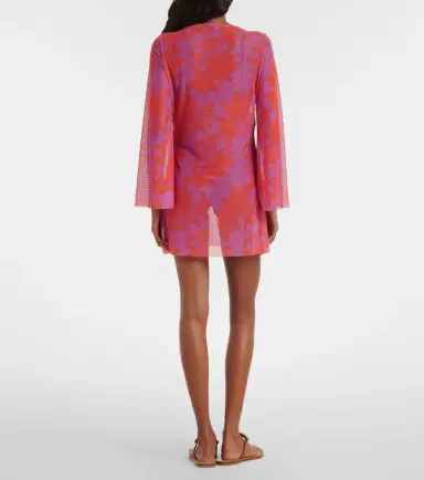 ViX Paula Hermanny Lidi floral sheer beach dress | Thumbnail 3 ViX Paula Hermanny Lidi floral sheer beach dress | Thumbnail 3