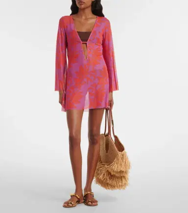 ViX Paula Hermanny Lidi floral sheer beach dress | Thumbnail 4 ViX Paula Hermanny Lidi floral sheer beach dress | Thumbnail 4