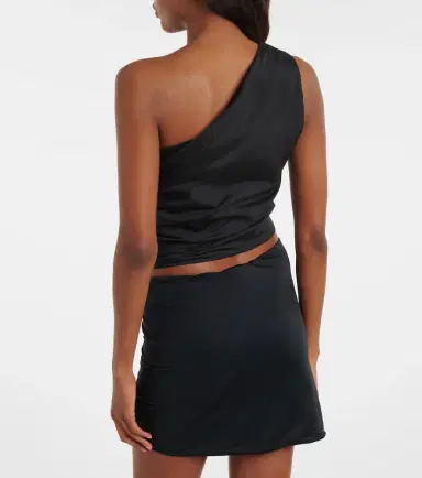 ViX Paula Hermanny Zoe one-shoulder crop top | Thumbnail 3 ViX Paula Hermanny Zoe one-shoulder crop top | Thumbnail 3