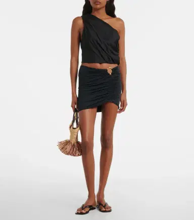 ViX Paula Hermanny Zoe one-shoulder crop top | Thumbnail 5 ViX Paula Hermanny Zoe one-shoulder crop top | Thumbnail 5