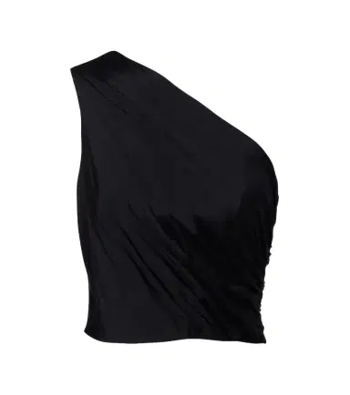 ViX Paula Hermanny Zoe one-shoulder crop top | Thumbnail 1 ViX Paula Hermanny Zoe one-shoulder crop top | Thumbnail 1