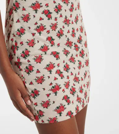 Vivienne Westwood Anna floral cotton jersey minidress | Thumbnail 3 Vivienne Westwood Anna floral cotton jersey minidress | Thumbnail 3