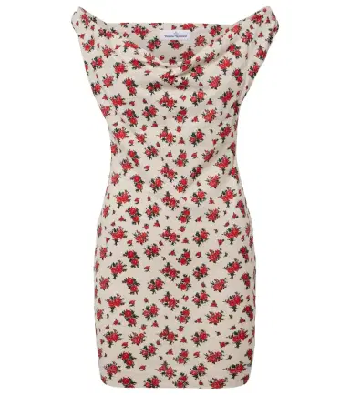 Vivienne Westwood Anna floral cotton jersey minidress | Thumbnail 1 Vivienne Westwood Anna floral cotton jersey minidress | Thumbnail 1