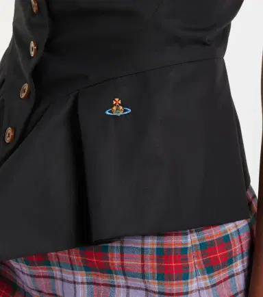 Vivienne Westwood Monday cotton top | Thumbnail 3 Vivienne Westwood Monday cotton top | Thumbnail 3