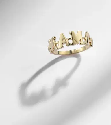 Yvonne Léon Yvonne Léon Mama 9kt gold ring with diamonds | Thumbnail 5 Yvonne Léon Yvonne Léon Mama 9kt gold ring with diamonds | Thumbnail 5