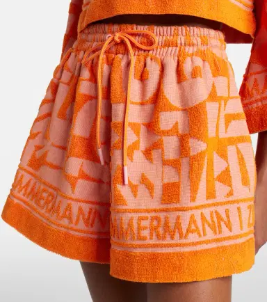 Zimmermann Solstice cotton terry shorts | Thumbnail 5 Zimmermann Solstice cotton terry shorts | Thumbnail 5