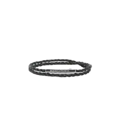 Bottega Veneta Leather sterling silver bracelet | Thumbnail 1 Bottega Veneta Leather sterling silver bracelet | Thumbnail 1
