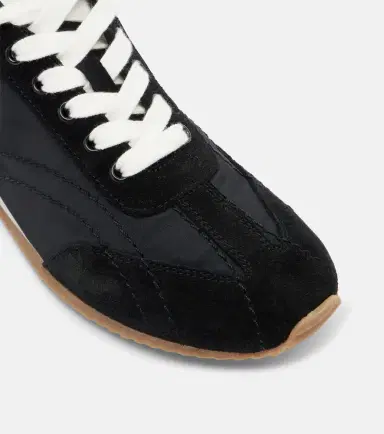 TOTEME Flex suede-trimmed sneakers | Thumbnail 4 TOTEME Flex suede-trimmed sneakers | Thumbnail 4