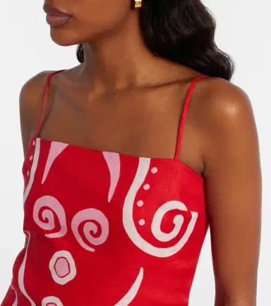 Cala de la Cruz Ancona printed linen minidress | Thumbnail 4 Cala de la Cruz Ancona printed linen minidress | Thumbnail 4