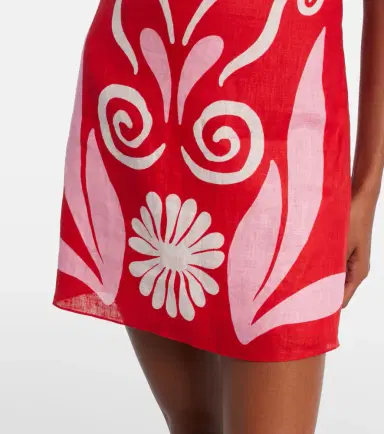 Cala de la Cruz Ancona printed linen minidress | Thumbnail 5 Cala de la Cruz Ancona printed linen minidress | Thumbnail 5