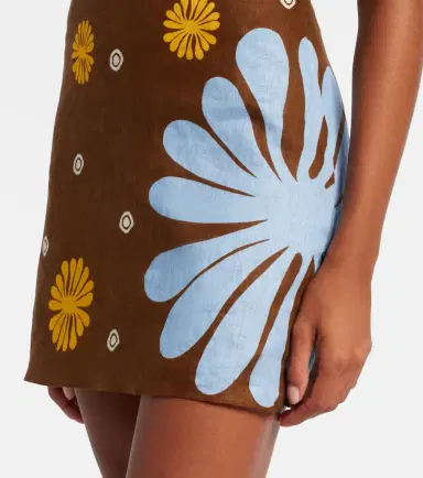Cala de la Cruz Venta halterneck floral minidress | Thumbnail 5 Cala de la Cruz Venta halterneck floral minidress | Thumbnail 5