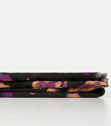 The House of Lyria Firmamento floral linen throw | Thumbnail 3 The House of Lyria Firmamento floral linen throw | Thumbnail 3