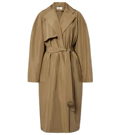 The Row Amapola silk trench coat | Thumbnail 1 The Row Amapola silk trench coat | Thumbnail 1