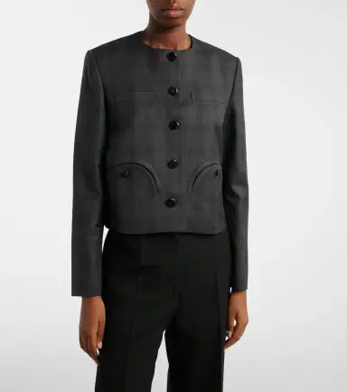 Blazé Milano Blazé Milano Shamo checked virgin wool jacket | Thumbnail 6 Blazé Milano Blazé Milano Shamo checked virgin wool jacket | Thumbnail 6