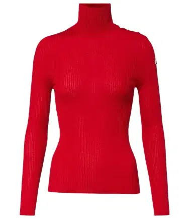 Moncler Virgin wool turtleneck sweater | Thumbnail 1 Moncler Virgin wool turtleneck sweater | Thumbnail 1
