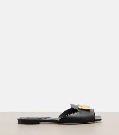 Dolce & Gabbana Abaya DG leather mules | Thumbnail 3 Dolce & Gabbana Abaya DG leather mules | Thumbnail 3