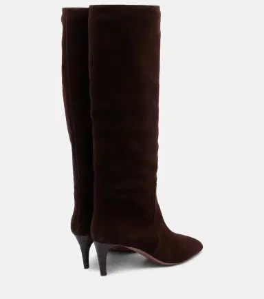 Paris Texas Stiletto suede knee-high boots | Thumbnail 4 Paris Texas Stiletto suede knee-high boots | Thumbnail 4